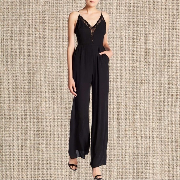 Astr Pants - Fancy black jumpsuit
